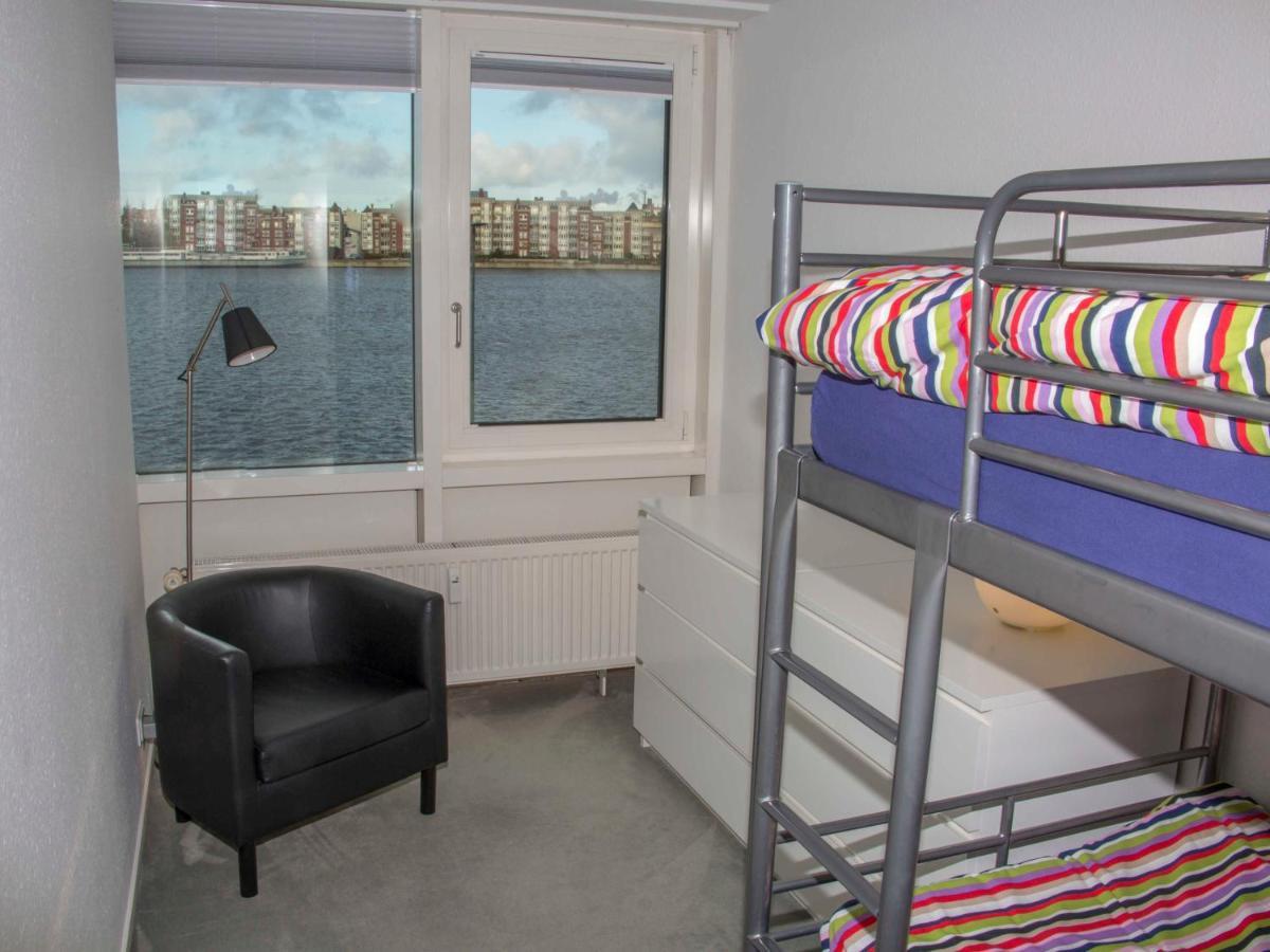 089 Fewo Skyline_ Direkte Strandla Wilhelmshaven Esterno foto